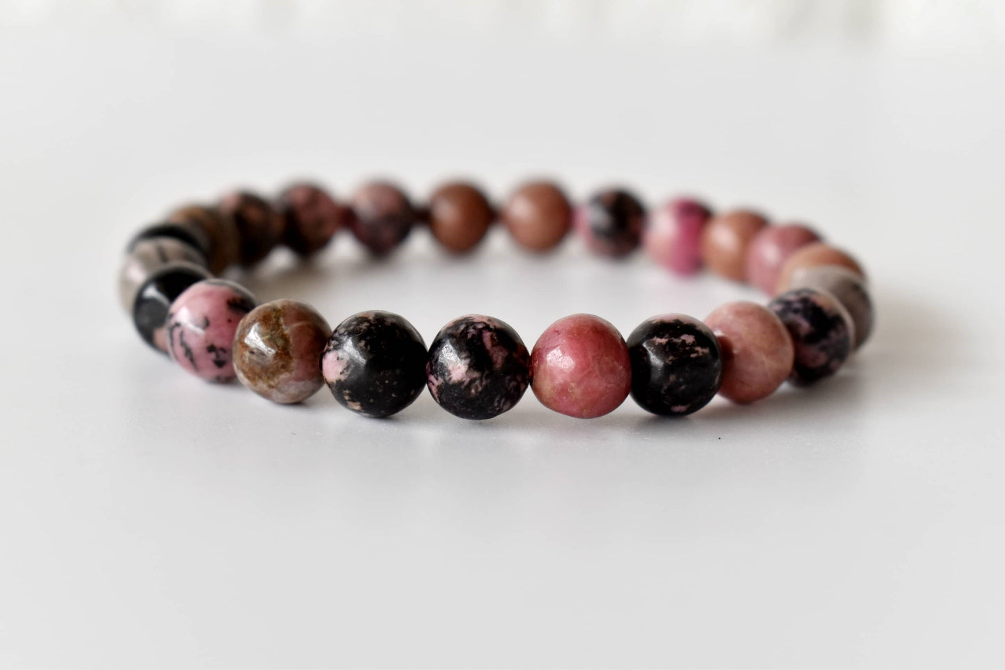Rhodonite Bracelet 4mm