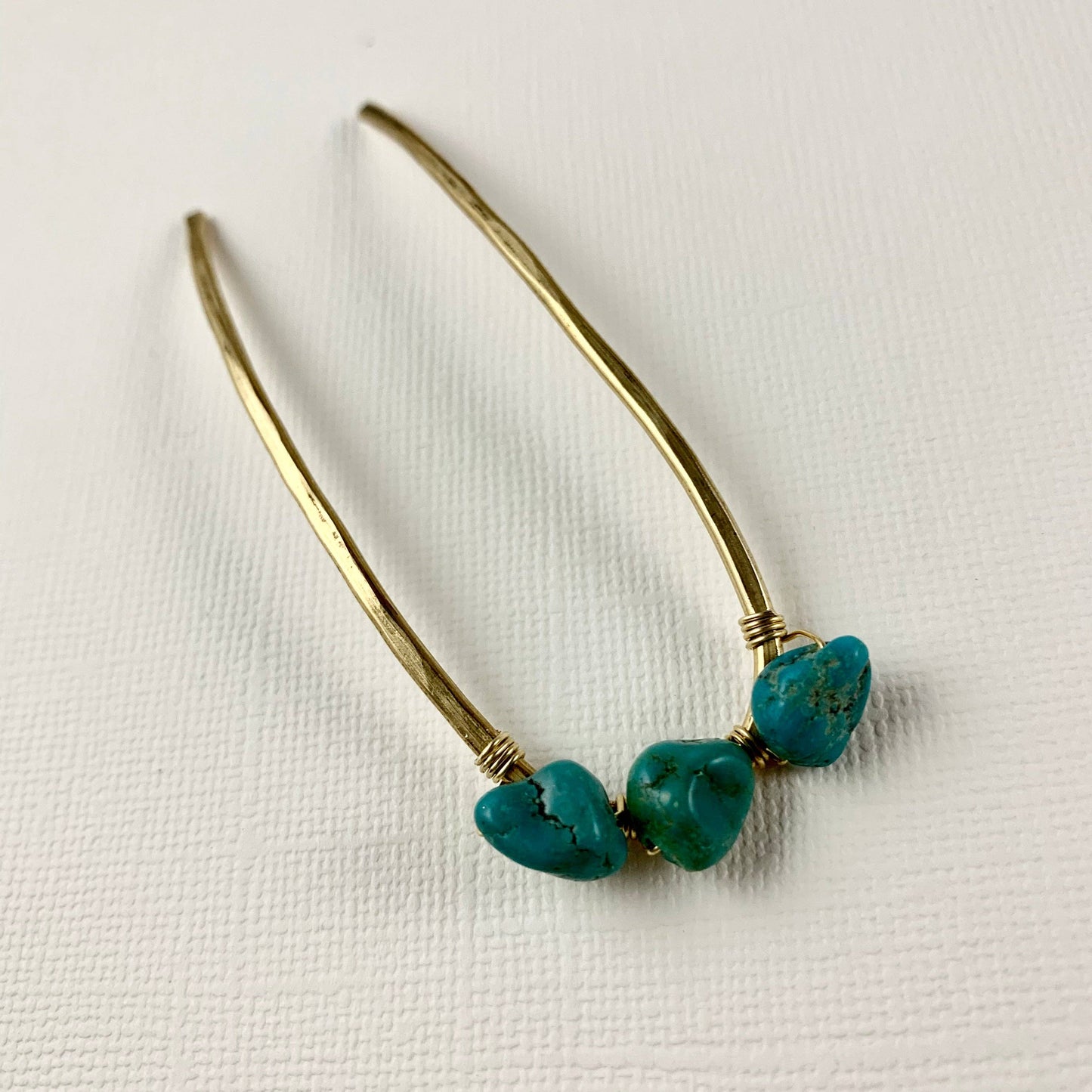 Turquoise Hair Fork