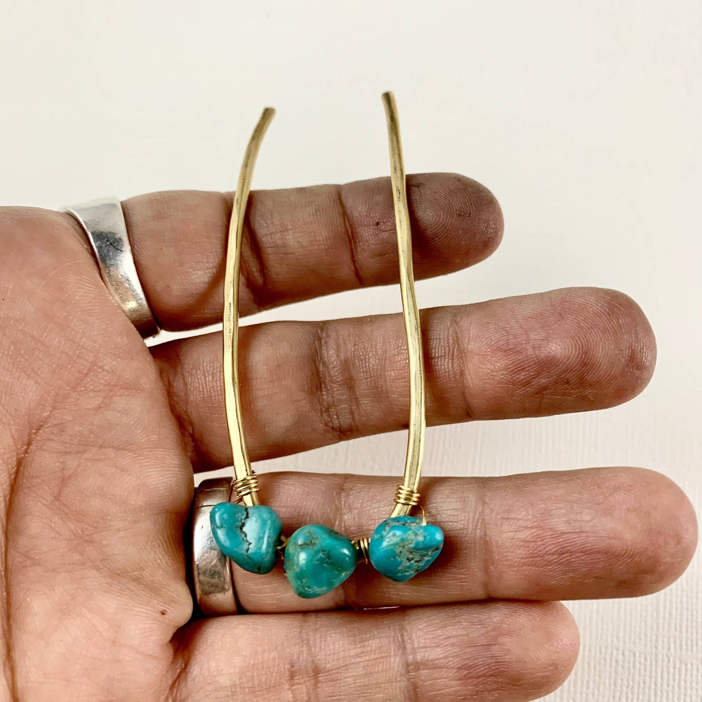 Turquoise Hair Fork