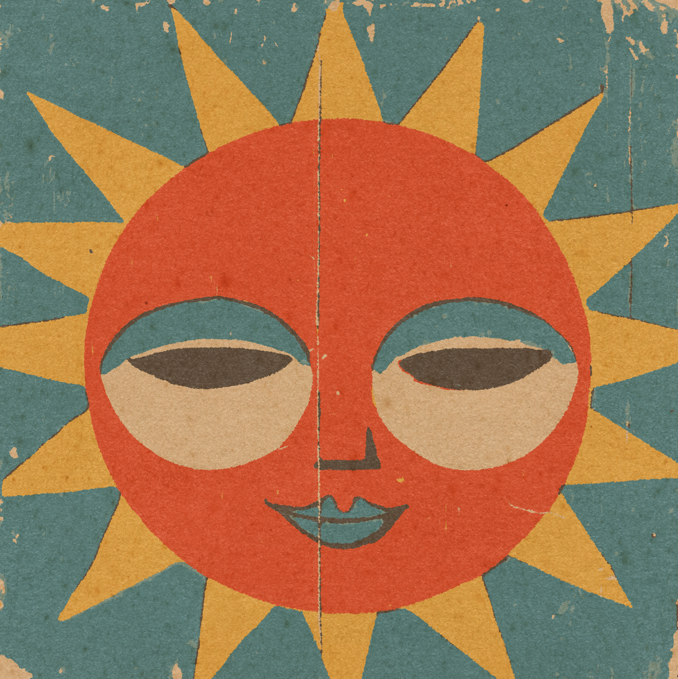 Brightest Sun — 11" x 11" Art Print