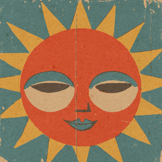Brightest Sun — 11" x 11" Art Print