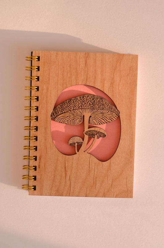 Mushrooms Wood Journal