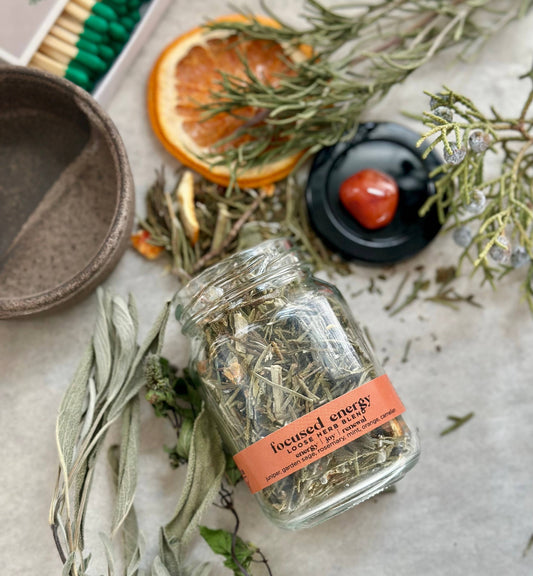 Focused Energy Loose Herb Incense Blend