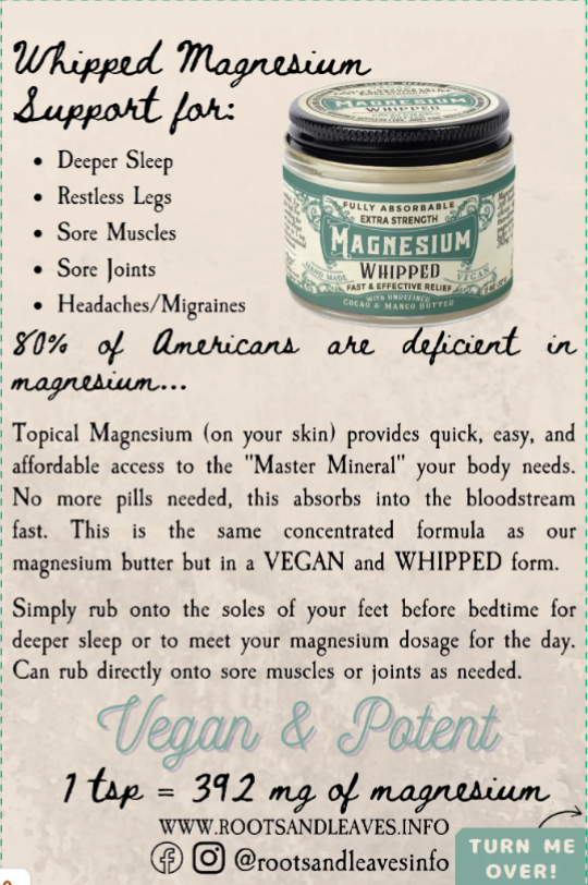Magnesium Whipped