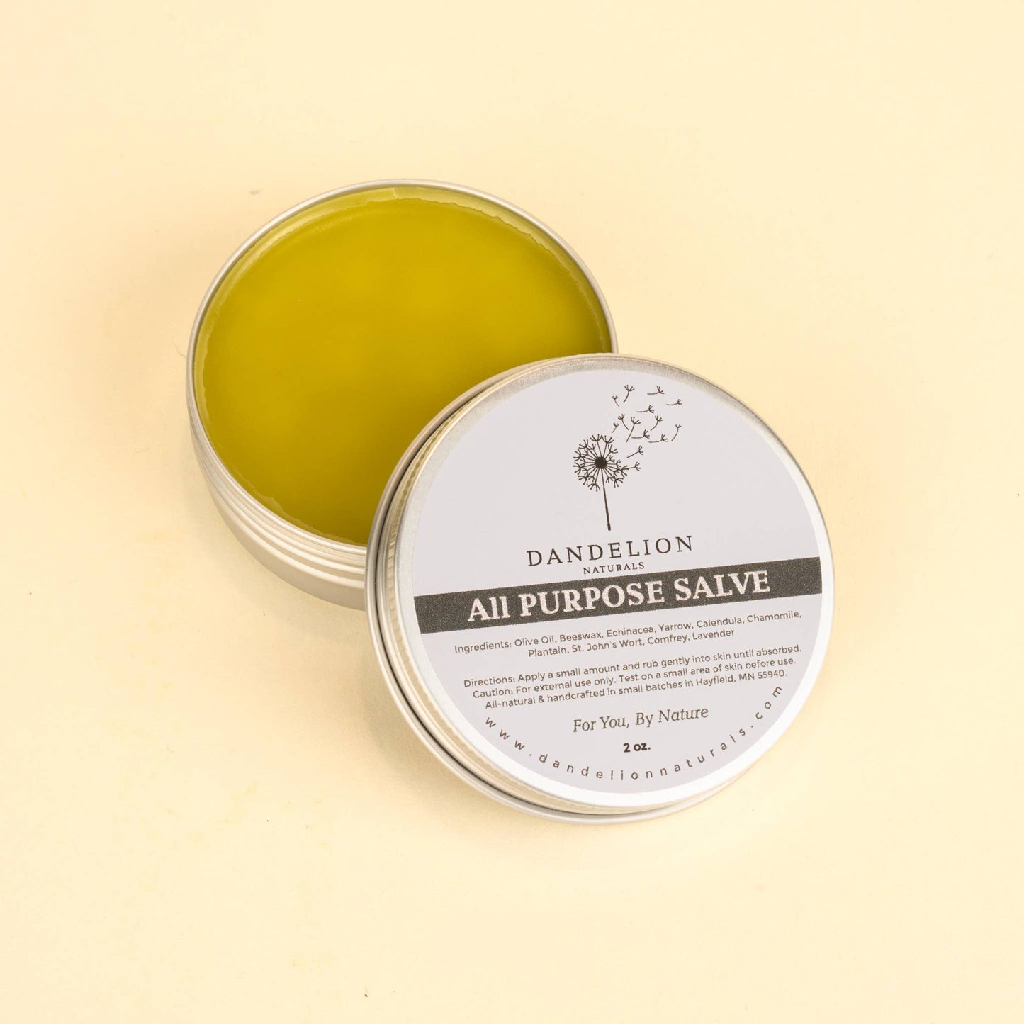 All Purpose Salve | Calendula + Comfrey + Chamomile + Yarrow
