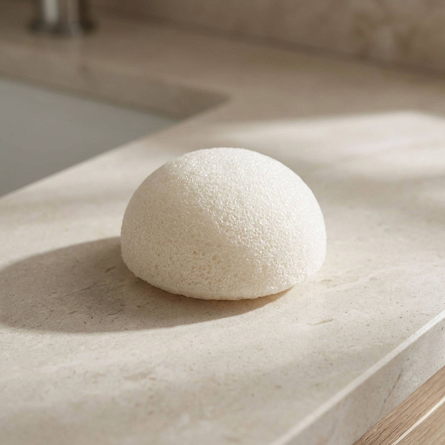 Natural Konjac Facial Cleansing Sponge | Charcoal