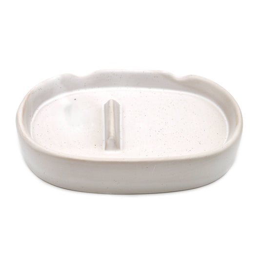 White Ceramic Palo Santo Holder