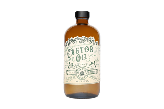 Organic Cold Pressed Hexane Free Castor Oil: 2 oz