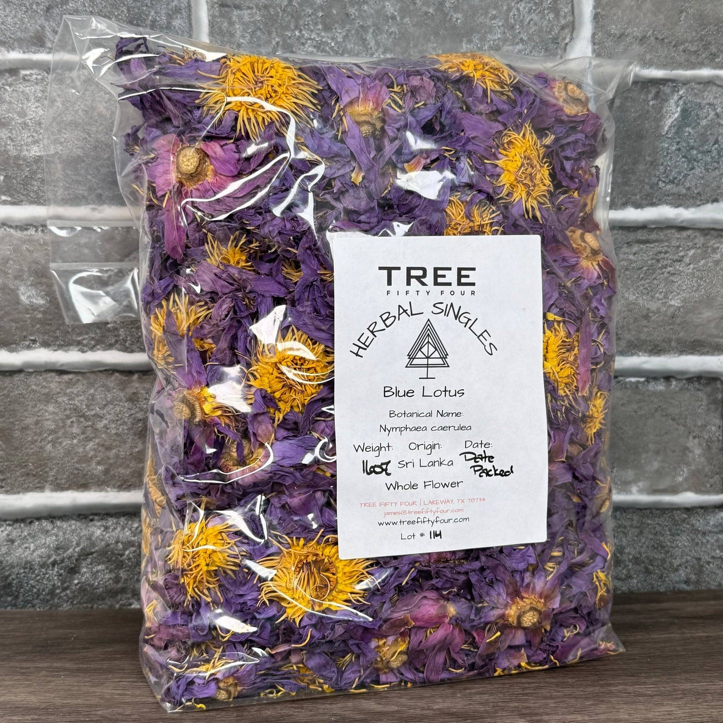Blue Lotus Whole Flower - 1oz.